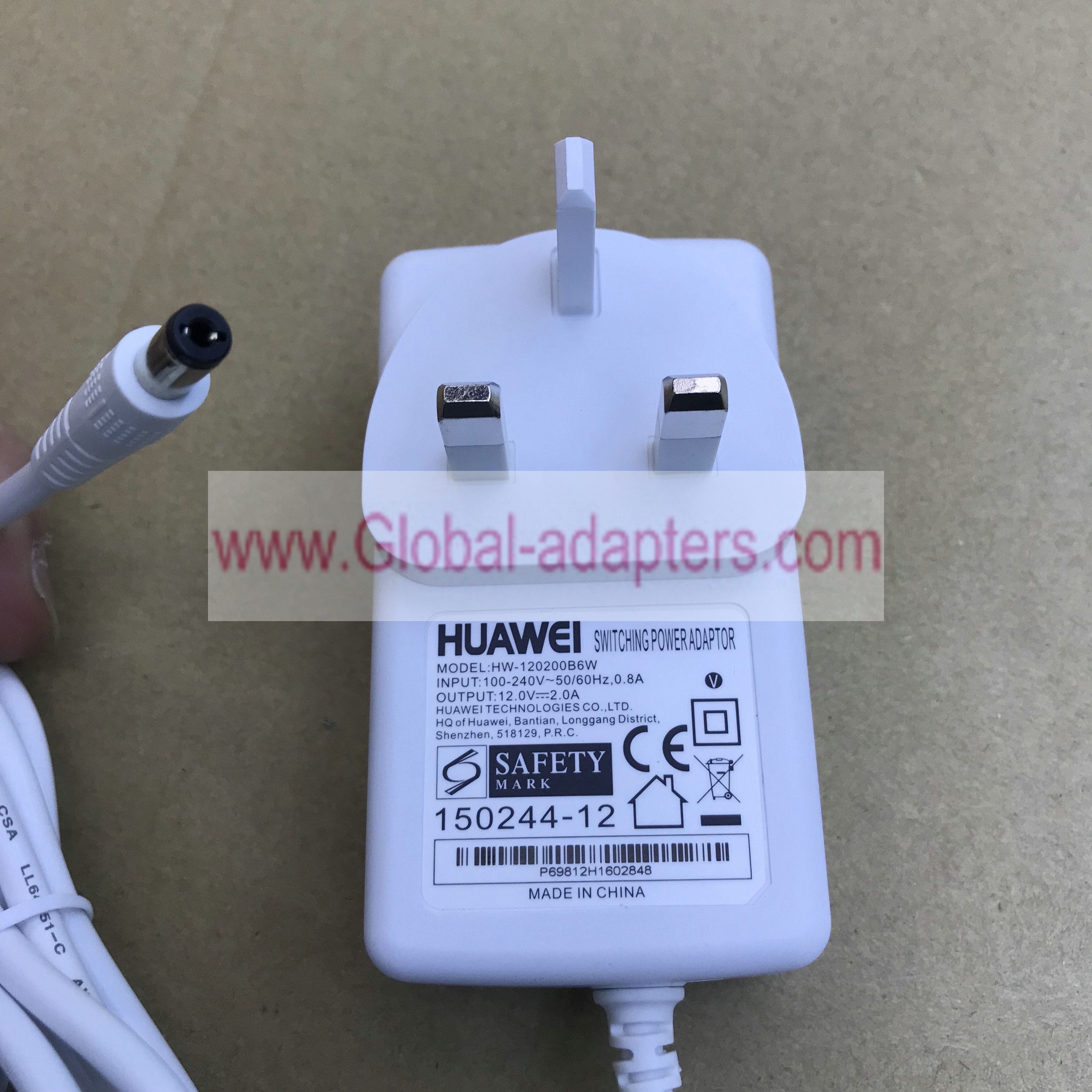 Original HUAWEI 12V 2A HW-120200B6W ac adapter power charger 5.5mm 2.1mm - Click Image to Close